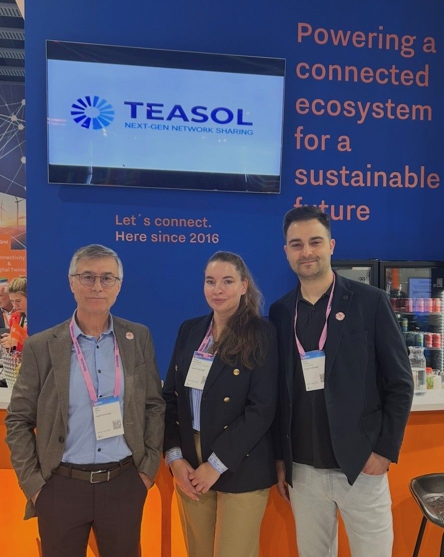 The Teasol team at their MWC 2026 stand
