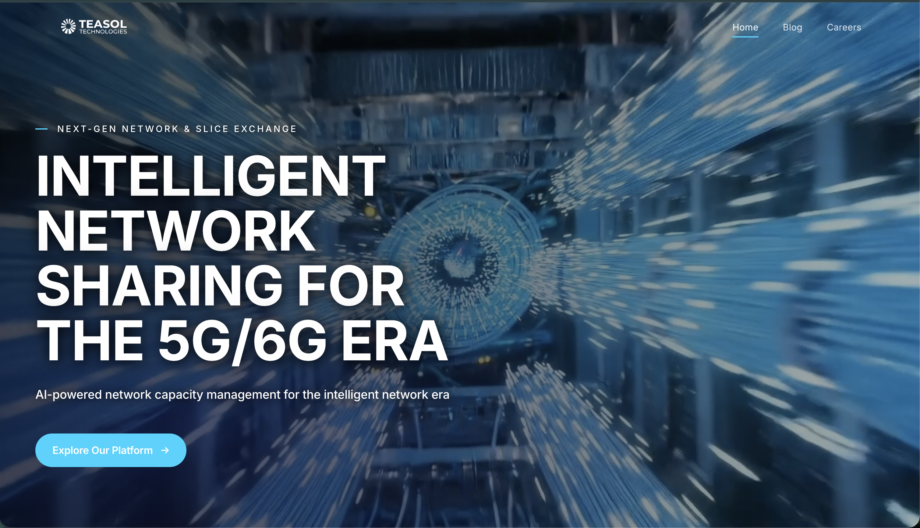 Building teasol.com: A Modern Web Platform for AI-Powered Telecom Exchange